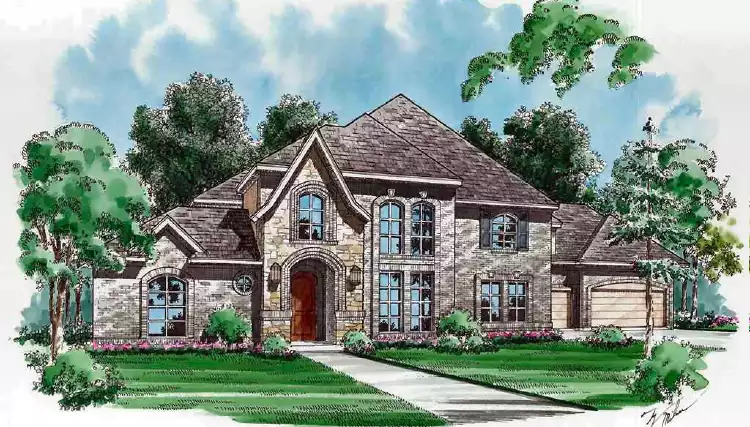 image of 3501 - 4000 square feet house plan 6844